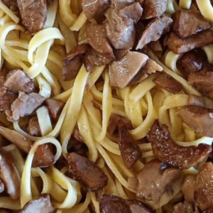 Tagliatelle ai funghi porcini della Locanda del Montecalvo
